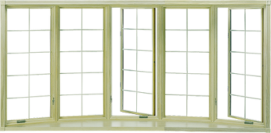 Fiber glass Bow Window